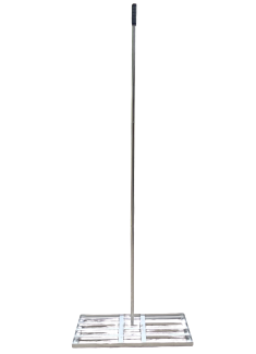 Edelstahl-Rasenrakel 75cm