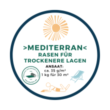 Original Saatgut Rollrasen mediterran/Trockenrasen