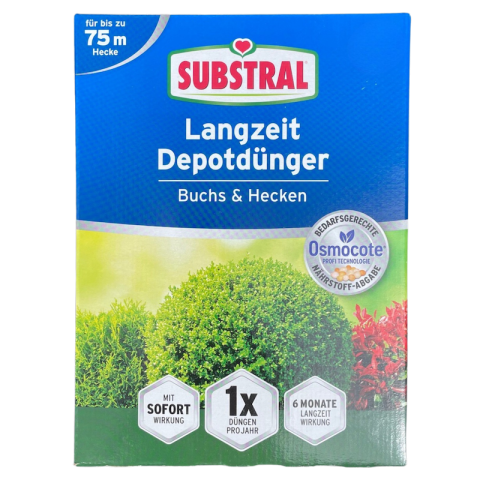 Langzeit-Depotdünger Buchs & Hecken