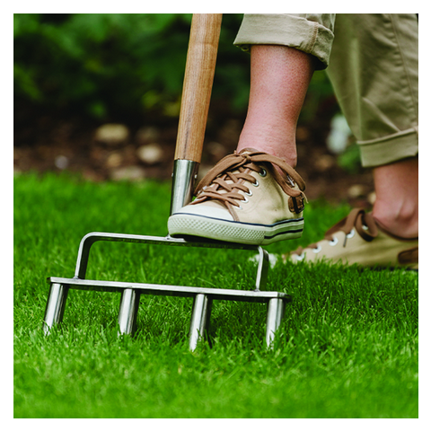 Rasenbelüfter/Aerifiziergabel
