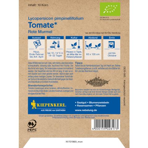 Bio-Saatgut Cherry-Tomate "Golden Currant"