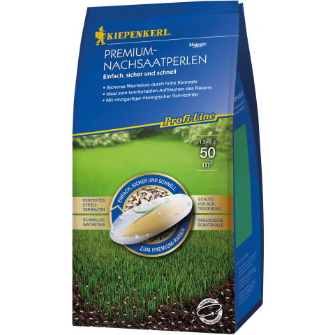 Premium Nachsaatperlen für 50m²