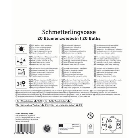 Blumenzwiebeln (20 Stk.) "Schmetterlingsoase"