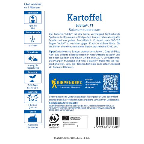 Kartoffel Jubila®, F1