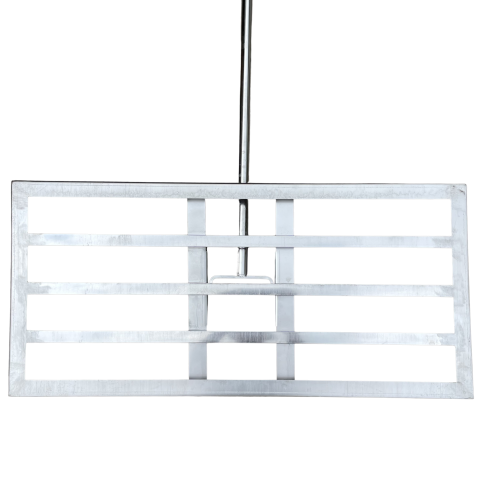 Edelstahl-Rasenrakel 75cm