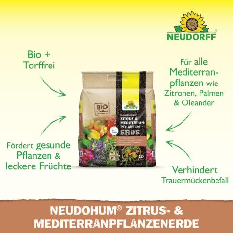 Zitrus- & Mediterranpflanzenerde 10l