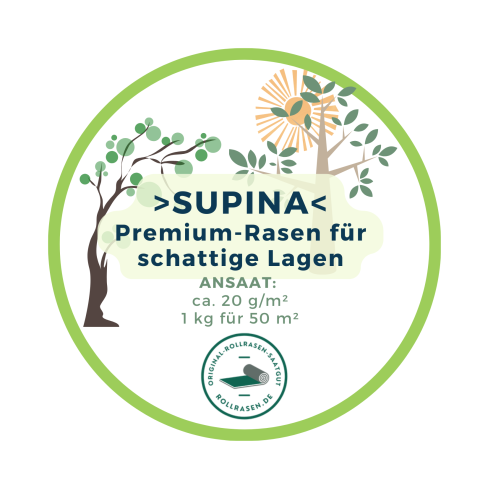 Original Rollrasen-Saatgut "Premium Supina"