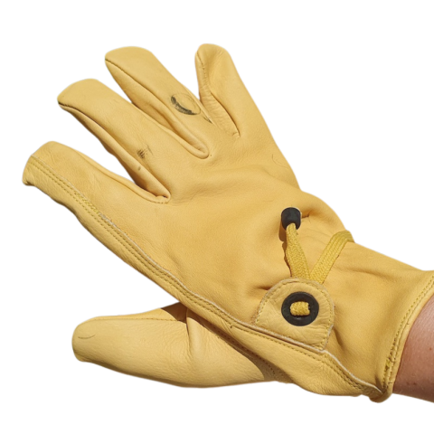 Leder-Gartenhandschuhe