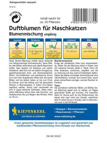 Blumenmischung "Duftblumen für Naschkatzen"