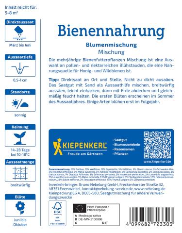 Blumenmischung "Bienennahrung"