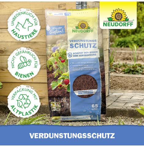 Verdunstungsschutz aus Holzfaser 65l