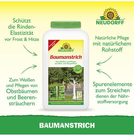 Bio-Baumanstrich (Pflegecreme für Bäume)