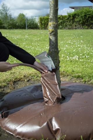 Baum-Bewässerungssack flach 'Donut'